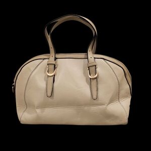 Elegant Cream Satchel Bag